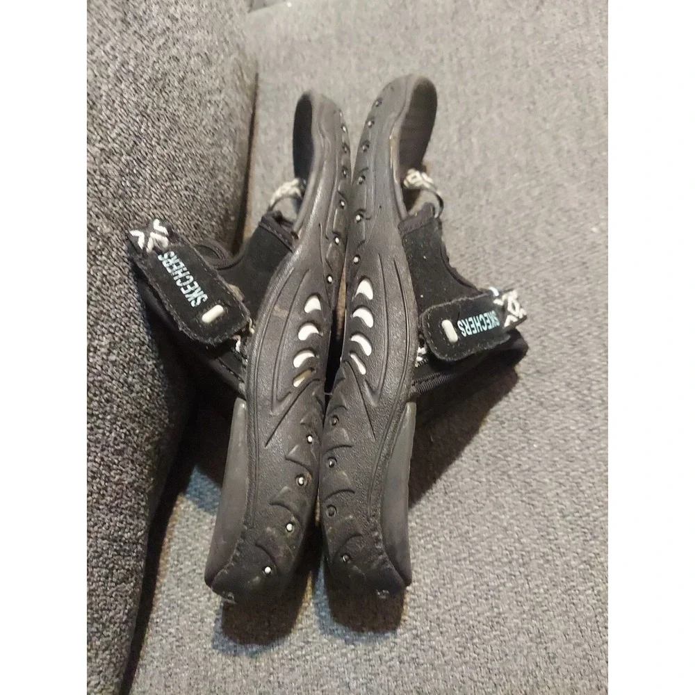 Skechers Outdoor Lifestyle Reggae Trailway Black Toe‎ Ring Sandals Womens Size 8